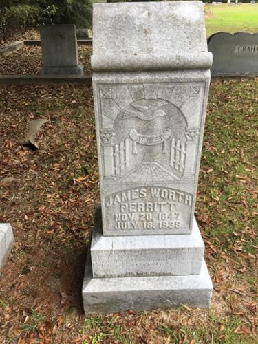 Beauregard, MS cemetary. Father of Franklin Sharbrough Perritt